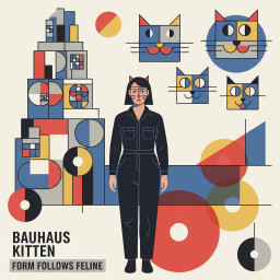 bauhaus kitten form follows feline bauhaus kitten form follows feline